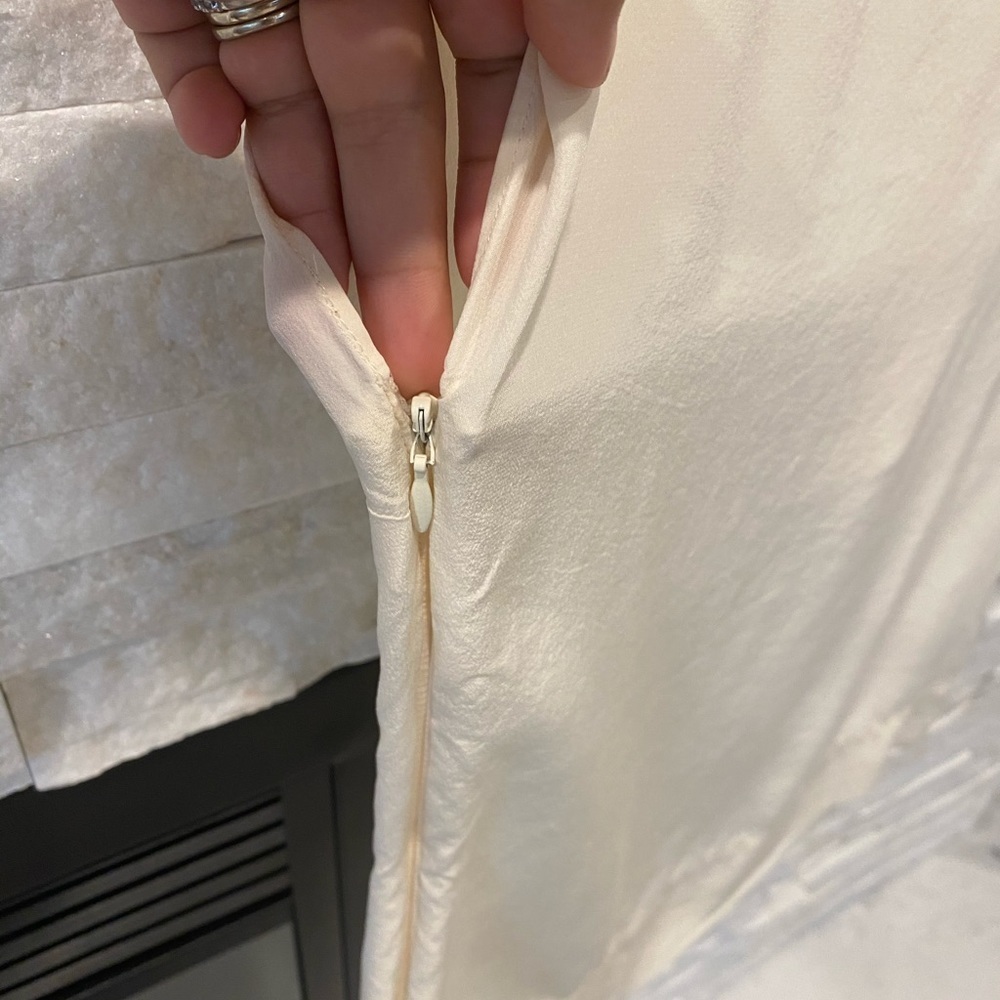 Ted Baker cream blouse size 1 - Picture 4 of 4